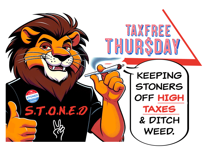 Stoned-Drug-Resistant-Lion-Funny-Harborside-Tax-Free-Thursday