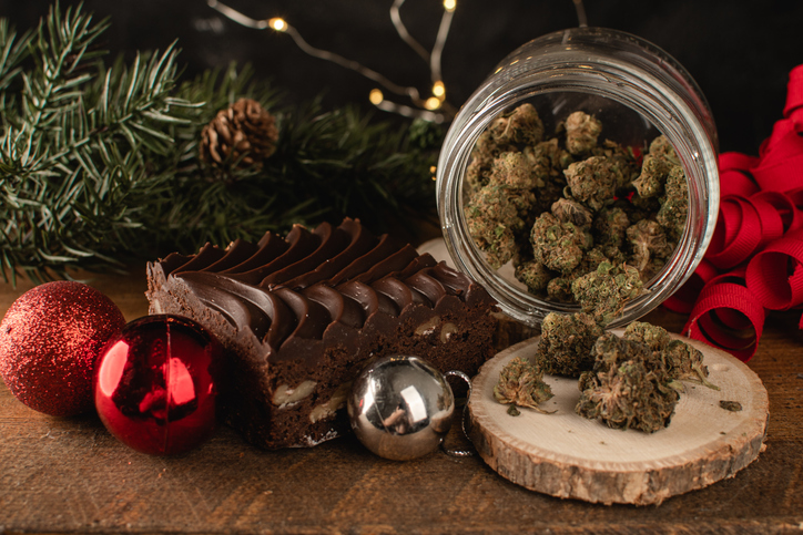  Cannabis for Christmas Brownie Cannabis for Christmas Brownie