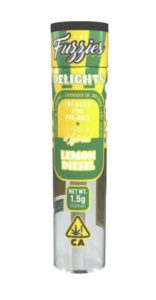 Fuzzies Delight 1.5 gram Lemon Preroll Fuzzies Delights sdf