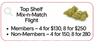 Top Shelf Mix n Match Flight Top Shelf Mix n Match Mobile vesion