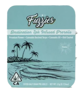 Fuzzies Destination 7 Pack Infused Prerolls Fuzzies Destination 7 pack Infused Prerolls