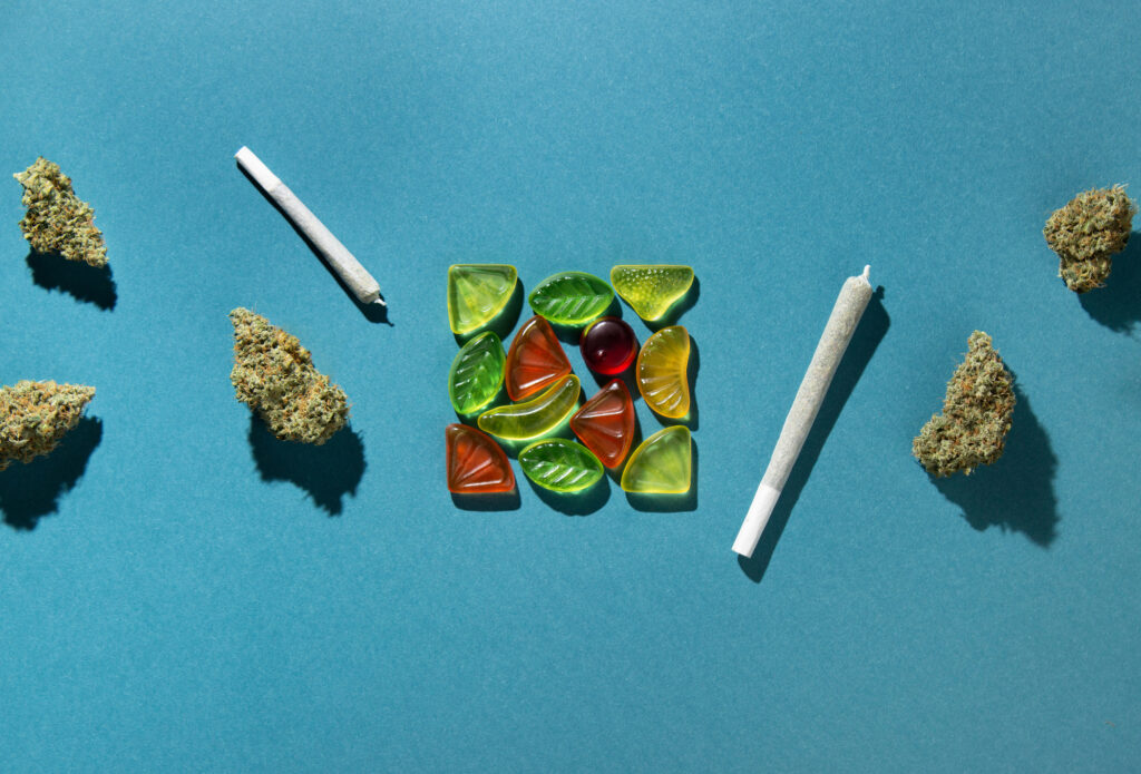 Weed Products on Display