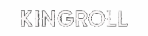 Kingroll kingroll white logo