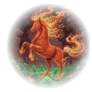 Year of the Firehorse Logo Image