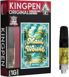 Kingpen Vape Cart Maui Wowie Sativa 1G Kingpen Vape Cart Maui Wowie Sativa 1G